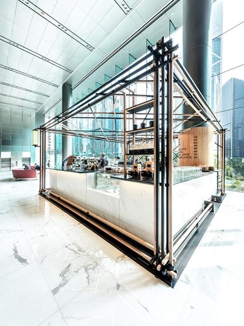 Aia 06, Aiacoffeekiosk - Atelier E interior design